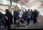عبور زائران اربعین حسینی از مرز خسروی