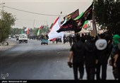 پیاده روی زائرین اربعین حسینی از مسیر بغداد به کربلا