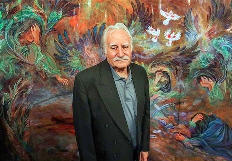 نگارگری , محمود فرشچیان , شعر , امام حسین (ع) , 