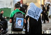 پیاده روی زائران اربعین حسینی در مسیر نجف به کربلا