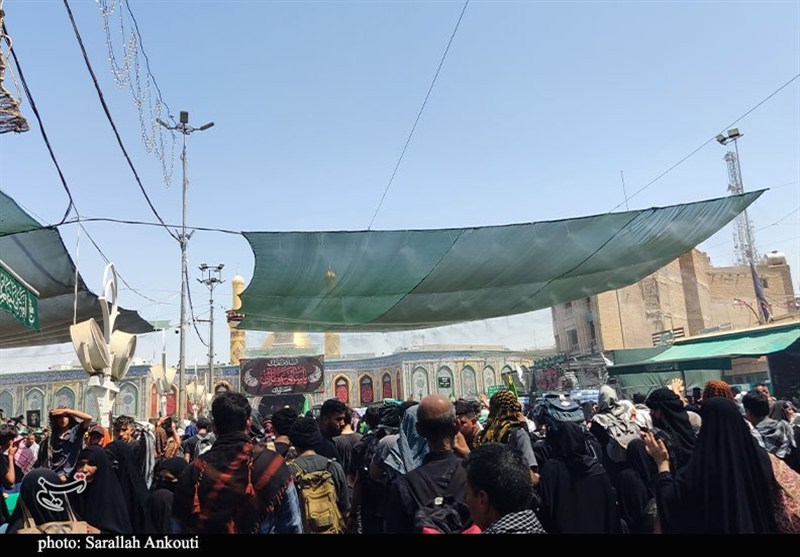 پیاده روی اربعین , اربعین , حرم حضرت ابوالفضل العباس(ع) , حضرت عباس (ع) , کربلا , 