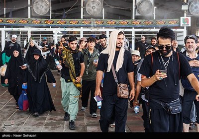 ببینید| مرز مهران قلب تپنده اربعین شد؛ تردد روزانه 200  هزار زائر
