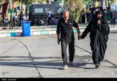 عبور زائران اربعین حسینی از مرز خسروی