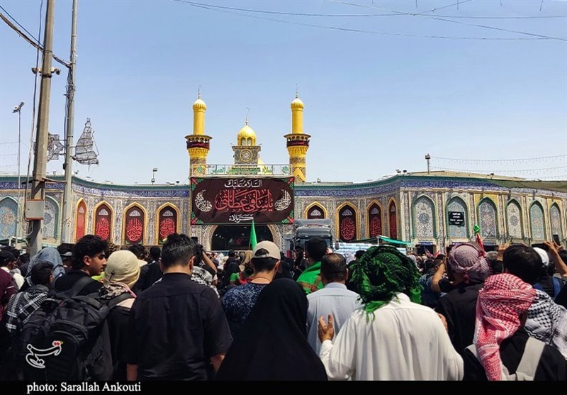 امام حسین (ع) , حرم حضرت ابوالفضل العباس(ع) , حضرت عباس (ع) , پیاده روی اربعین , اربعین , کربلا , 