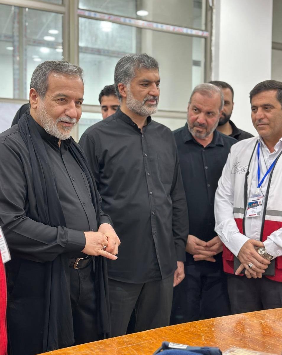 سید عباس عراقچی , اربعین 1404 , شهر نجف اشرف , 