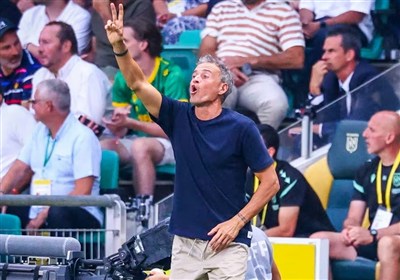 انریکه: بازی سختی بود اما شایسته پیروزی بودیم