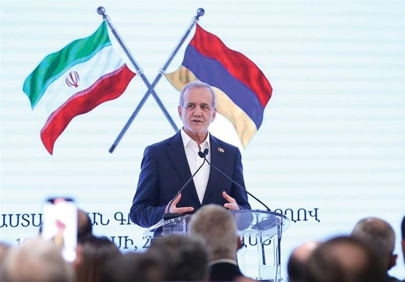 دولت چهاردهم , مسعود پزشکیان | پزشکیان , رئیس جمهوری اسلامی ایران , کشور "ارمنستان" , 