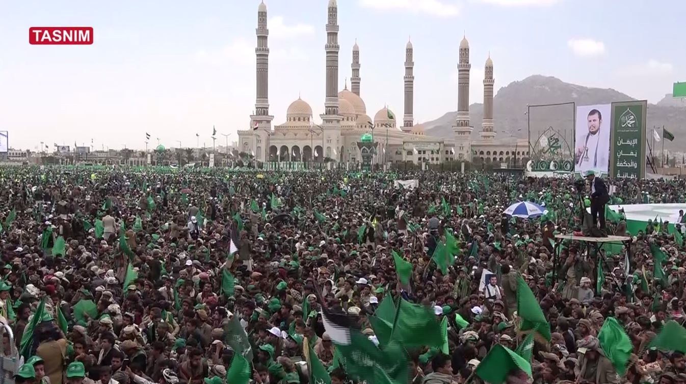 المولد النبوي الشريف , اليمن , السيد عبد الملك الحوثي , القرآن الكريم , فلسطين , غزة , صنعاء , 