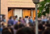 اخراج یکی از دانشجویان دانشگاه امیرکبیر به دلیل اهانت به پرچم ایران