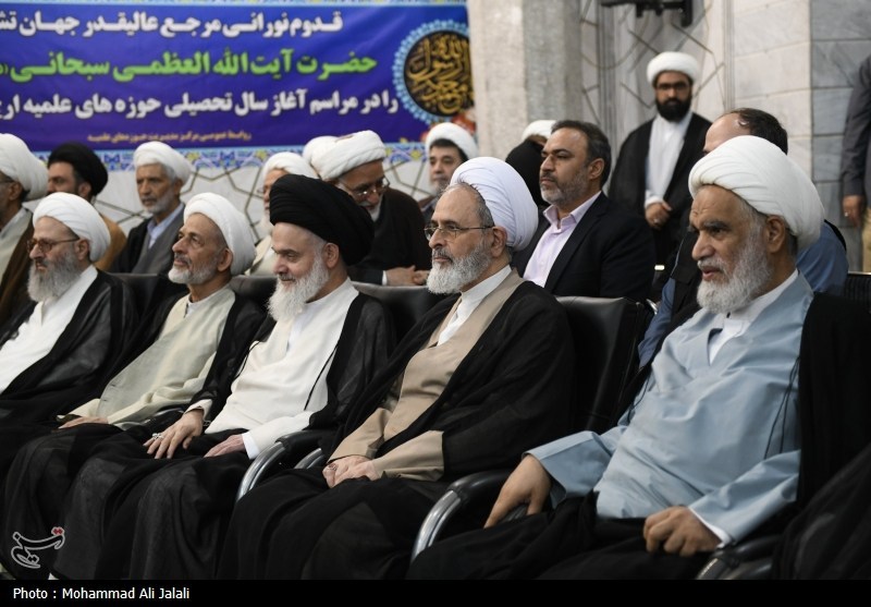آیت الله جعفر سبحانی , جامعه مدرسین حوزه علمیه قم , حوزه علمیه , صدسالگی حوزه علمیه قم , شورای عالی حوزههای علمیه , مرکز مدیریت حوزههای علمیه , حوزه پیشرو و سرآمد , حوزه انقلابی , آغاز سال تحصیلی , فقه پویا , قرآن و عترت , سازمان تبلیغات اسلامی , پژوهش ,