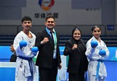 کاراته قهرمانی رده‌های سنی پایه آسیا| نایب قهرمانی ایران با 22 مدال