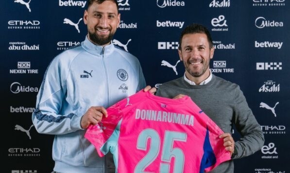 جان لوئیجی دوناروما , تیم فوتبال منچسترسیتی انگلیس , 