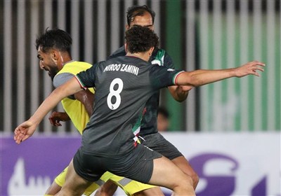 لیگ دسته اول فوتبال| صدرنشینی نساجی با غلبه بر نیروی زمینی/ مس سونگون در قعر ماند