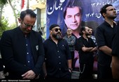 تشییع پیکر امید جهان