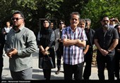تشییع پیکر امید جهان