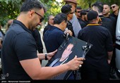 تشییع پیکر امید جهان
