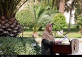 فاطمه مهاجرانی سخنگوی دولت در حاشیه جلسه هیئت دولت