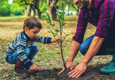 غرس 3000 نهال مثمر به نام و یاد رهبر شهید