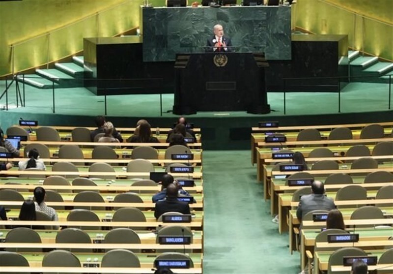 הצהרות אנטי-ישראליות של תומכי ישראל בעצרת האו''ם