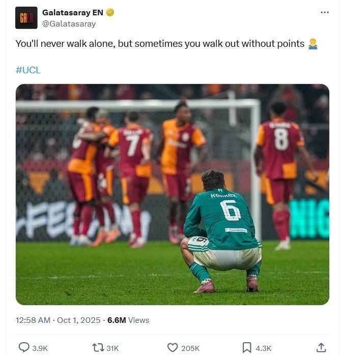 تیم فوتبال لیورپول انگلیس , تیم فوتبال گالاتاسرای , لیگ قهرمانان اروپا , 