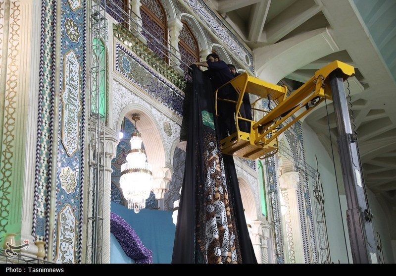 قم , اخبار استان قم , اخبار قم , حضرت معصومه (س) , هنرمندان , عکس , خوشنویسی , 