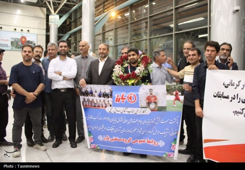 استان کرمان , جام جهانی فوتبال , ورزش نابینایان , تیم ملی فوتبال ایران , 