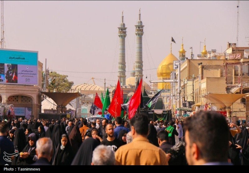 حضرت معصومه (س) , اخبار قم , عزاداری , شهادت , عکس , قم , 