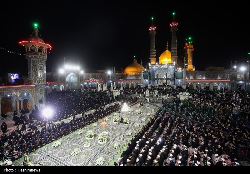 حضرت معصومه (س) , اخبار قم , شهادت , عکس , مراجع عظام , اخبار استان قم , 