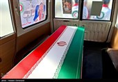 تشییع پیکر خلبان شهید بالگرد امدادی هلال احمر