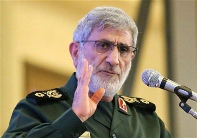 العميد قاآني لأنصار الله اليمن: الجمهورية الإسلامية الإيرانية سند لجبهة المقاومة