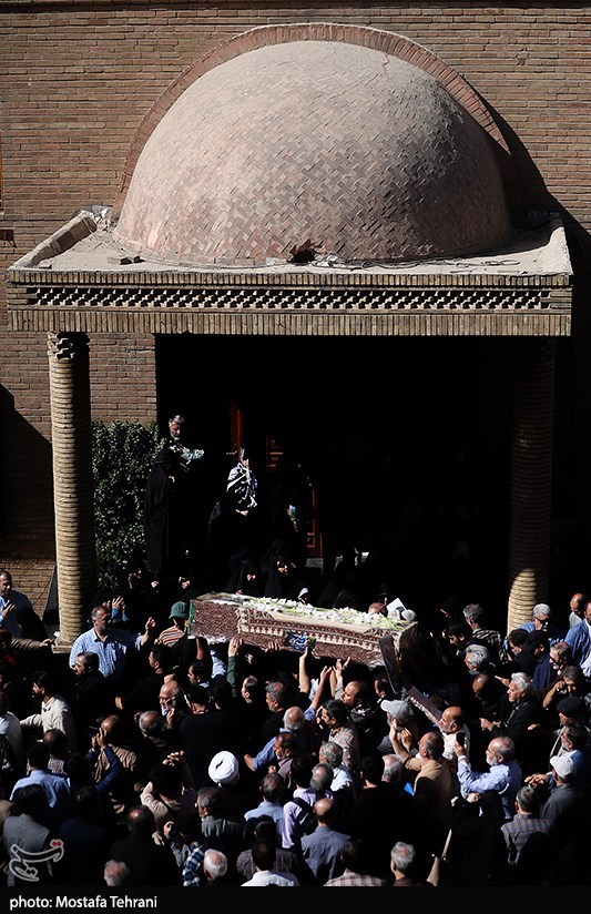 تشییع  پیکر محمد کاسبی