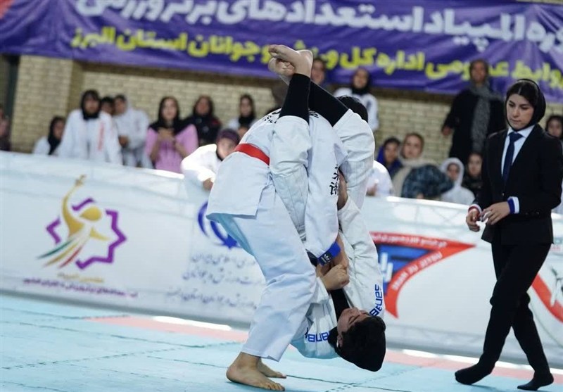 اخبار کرج , ورزش بانوان , جوجیتسو ,