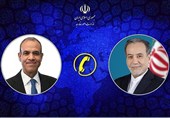 وزیرا خارجیة إیران ومصر یبحثان القضایا المرتبطة بالدبلوماسیة ووقف إطلاق النار