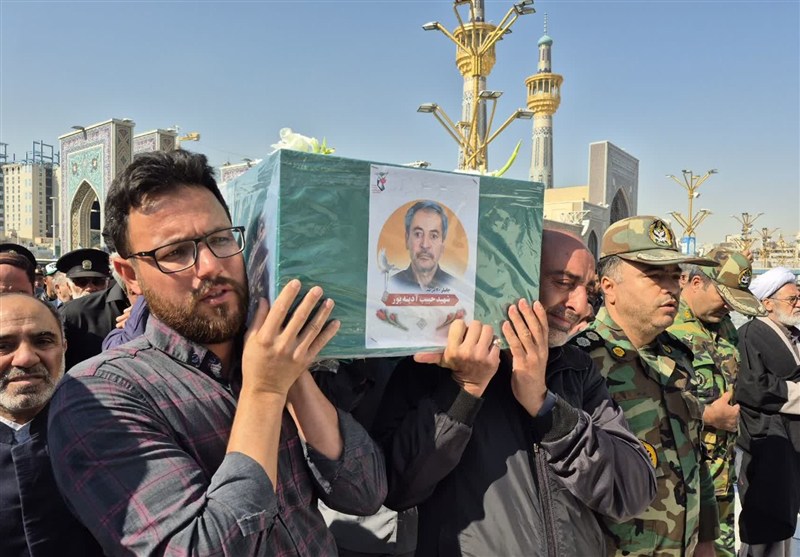 مراسم تشییع , تشییع شهدا , خراسان رضوی , مشهد مقدس , اخبار مشهد , 