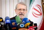 لاریجانی در جمع خبرنگاران: پیام جدیدی به آمریکا نداده‌ایم