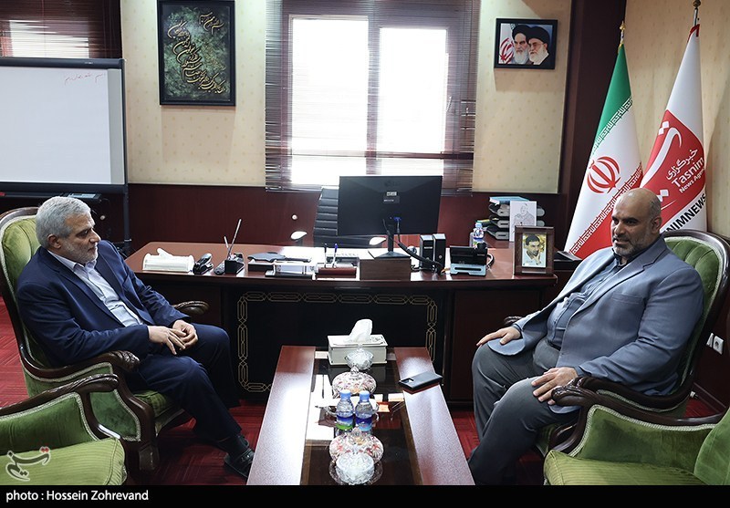 حضور معاون فرهنگی اجتماعی شهرداری تهران در خبرگزاری تسنیم