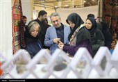 پانزدهمین نمایشگاه ملی صنایع‌دستی اردبیل با حضور معاون وزیر افتتاح شد