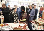 پانزدهمین نمایشگاه ملی صنایع‌دستی اردبیل با حضور معاون وزیر افتتاح شد