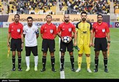 دیدار تیم‌های فوتبال سپاهان ایران و آحال ترکمنستان