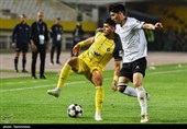 دیدار تیم‌های فوتبال سپاهان ایران و آحال ترکمنستان