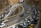 ترافیک پرحجم اما روان در محورهای مواصلاتی مازندران