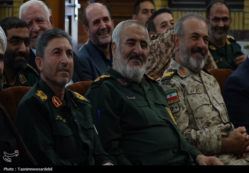 تکریم و معارفه مسئول نمایندگی ولی فقیه تیپ 37 حضرت عباس(ع) اردبیل