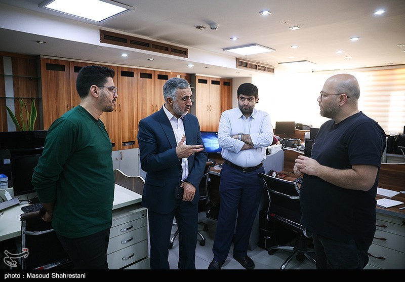 حضور محمد سراج نماینده مجلس در خبرگزاری تسنیم