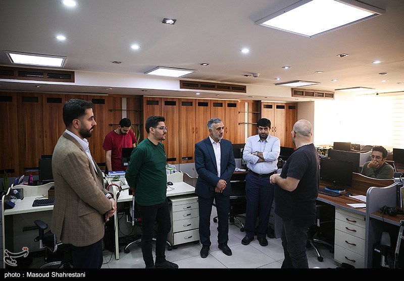 حضور محمد سراج نماینده مجلس در خبرگزاری تسنیم