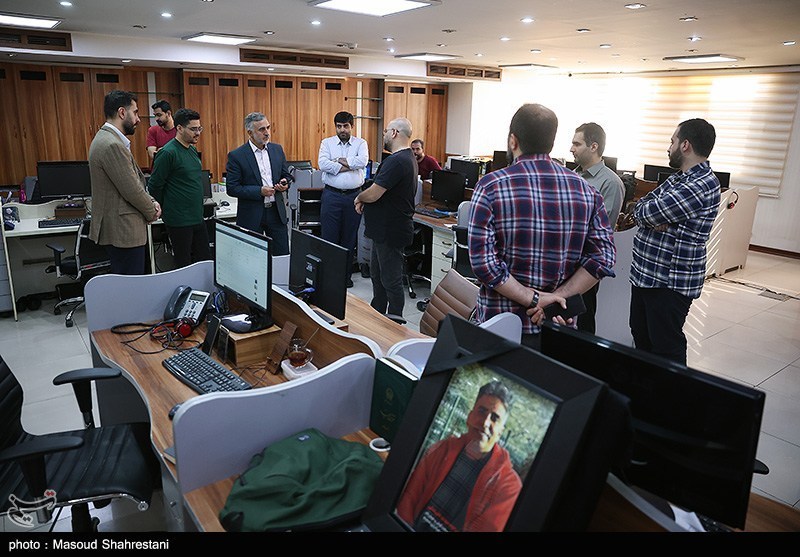 حضور محمد سراج نماینده مجلس در خبرگزاری تسنیم