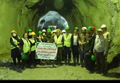 احداث طویل‌ترین تونل ریلی خاورمیانه در قلب زاگرس