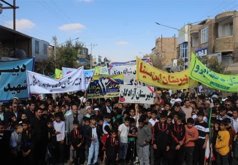 خراسان رضوی , اخبار استان خراسان رضوی , اخبار مشهد , مشهد مقدس , یوم‌الله 13 آبان , راهپیمایی , 