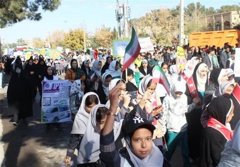 خراسان رضوی , اخبار استان خراسان رضوی , اخبار مشهد , مشهد مقدس , یوم‌الله 13 آبان , راهپیمایی , 