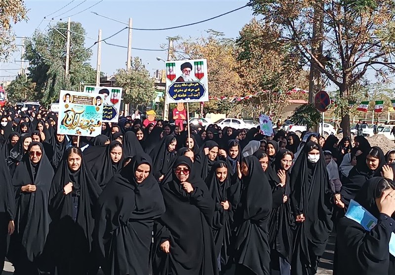 خراسان رضوی , اخبار استان خراسان رضوی , اخبار مشهد , مشهد مقدس , یوم‌الله 13 آبان , راهپیمایی , 