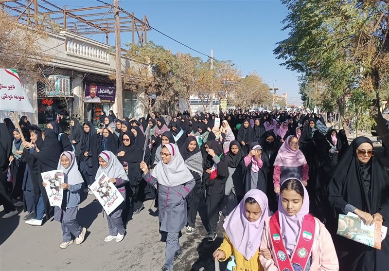 خراسان رضوی , اخبار استان خراسان رضوی , اخبار مشهد , مشهد مقدس , یوم‌الله 13 آبان , راهپیمایی , 